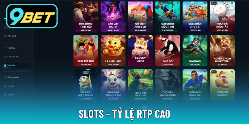 Nhà cái cung cấp nhiều game nổ hũ hot